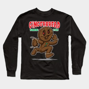 Gingerbread Running Team Long Sleeve T-Shirt